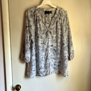 Cynthia Rowley 3/4 sleeve blouse